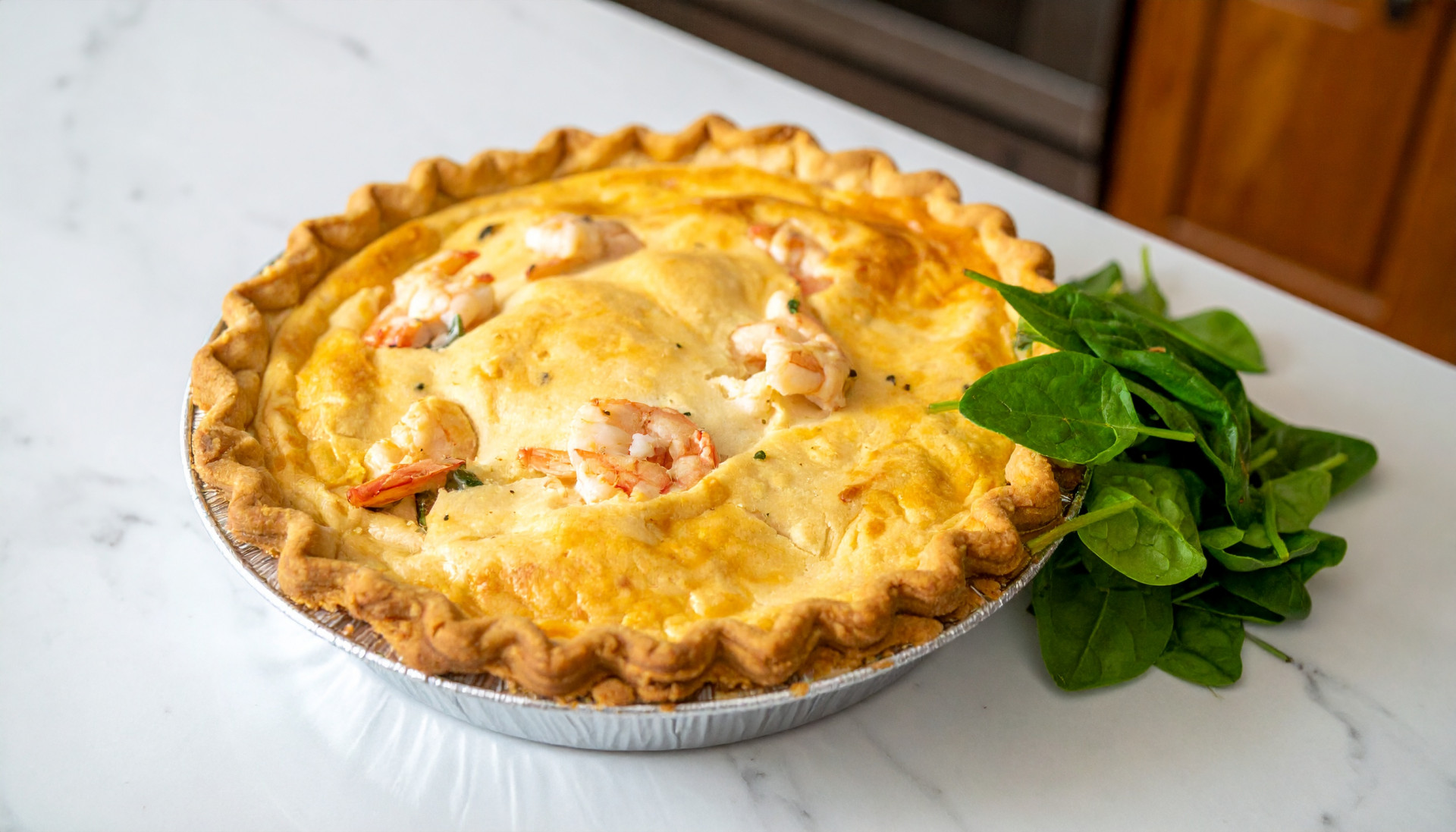 Creamy Shrimp Pot Pie