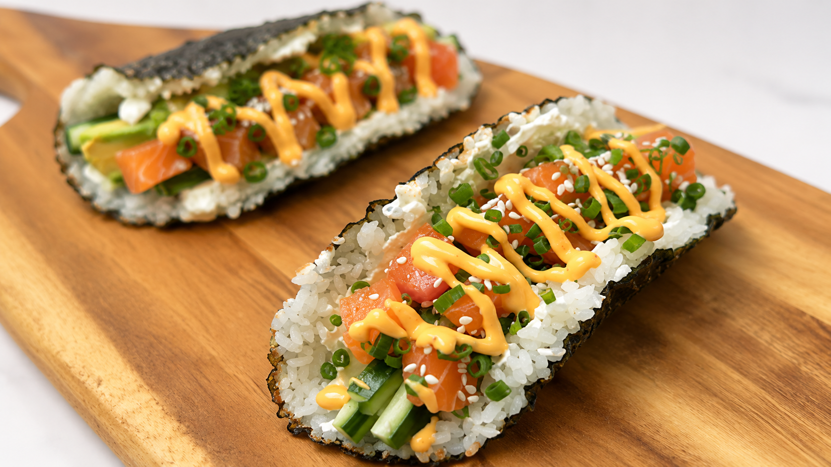 Crispy Sushi Tacos