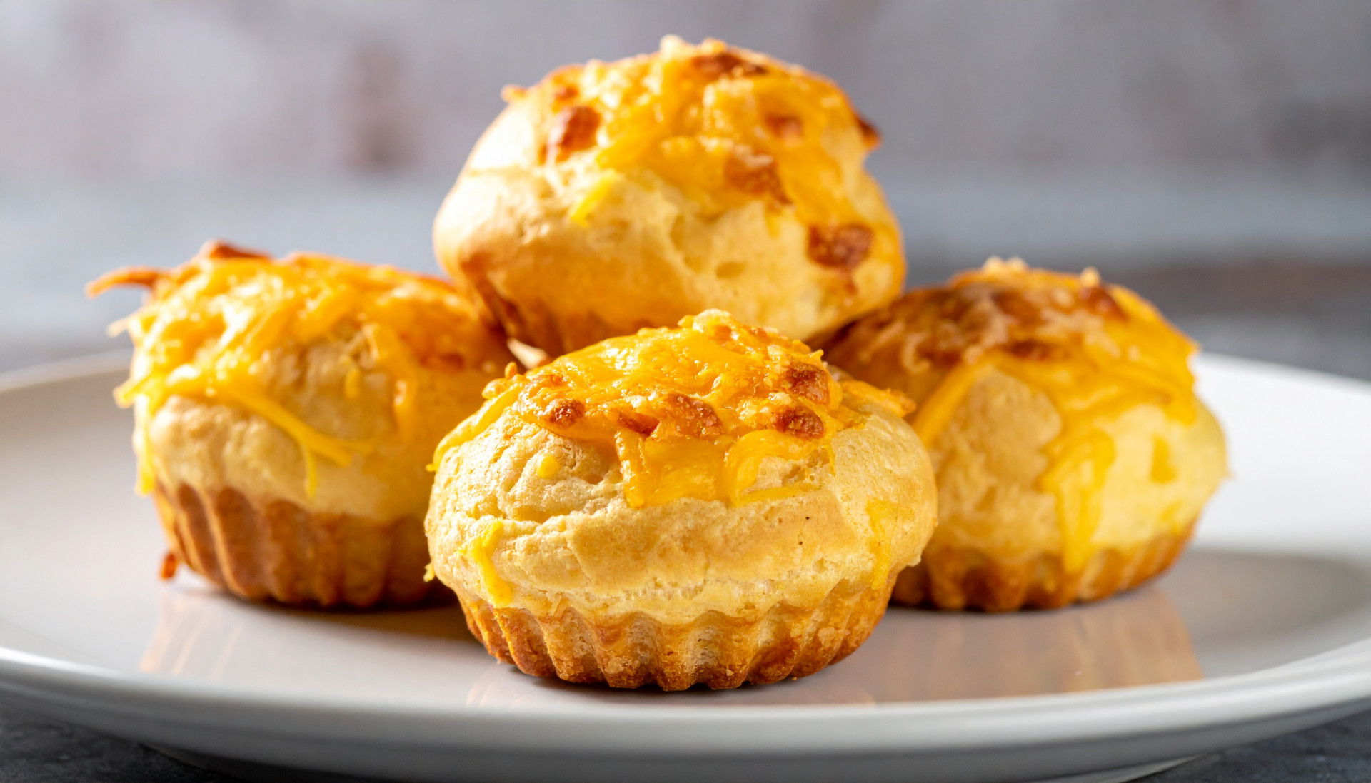 Cheesy Mashed Potato Puffs