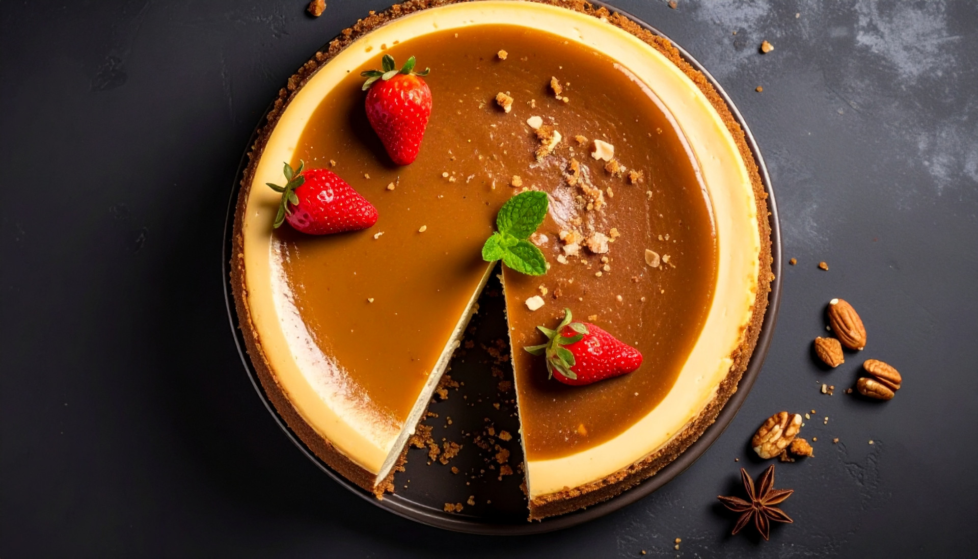 No Bake Lotus Cheesecake
