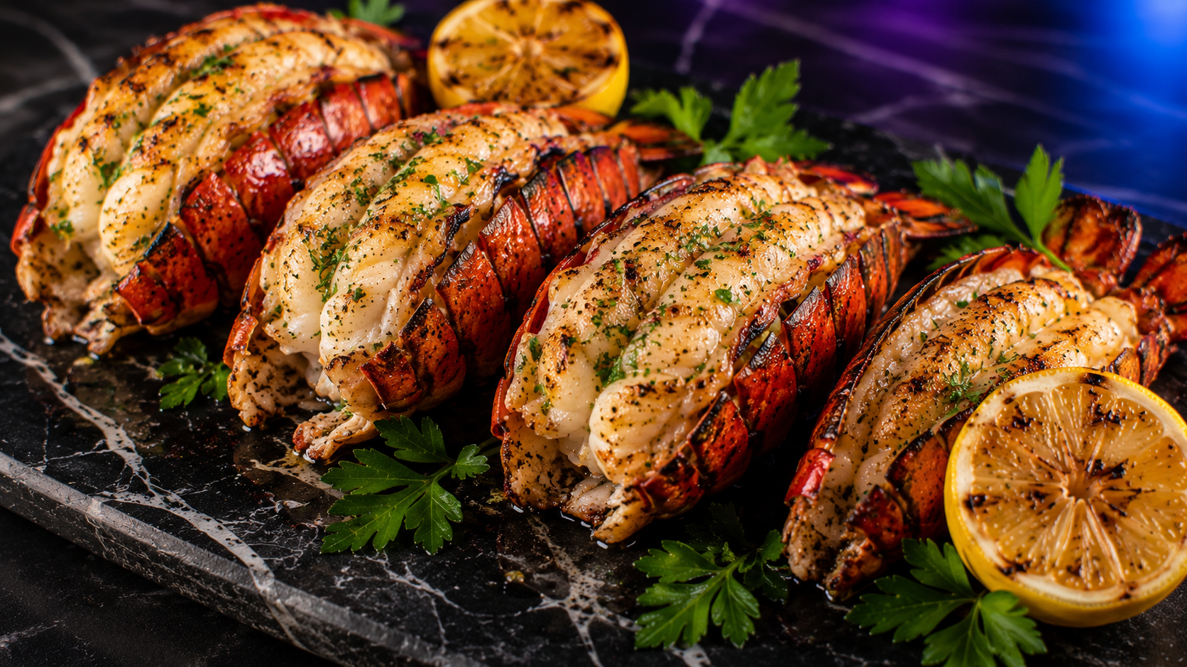 Grilled Lobster Tails