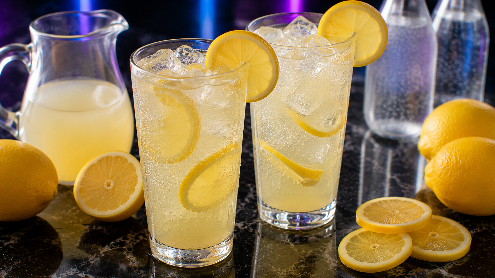 Sparkling Lemonade Refresher
