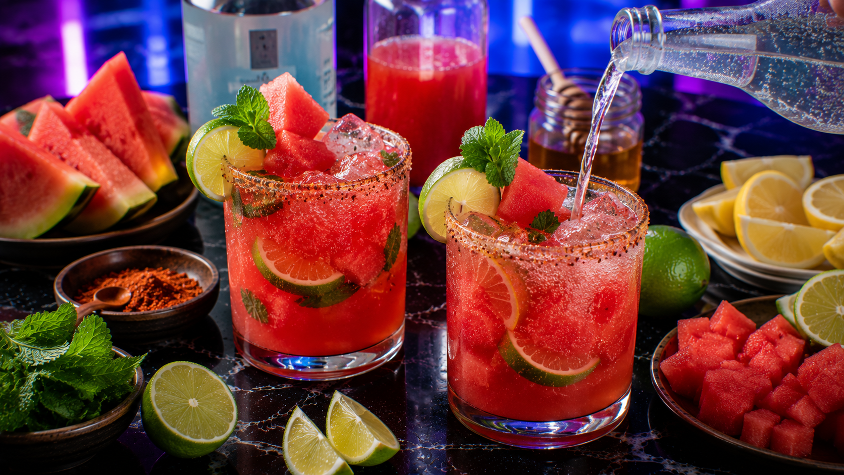 Watermelon Vodka Cocktail