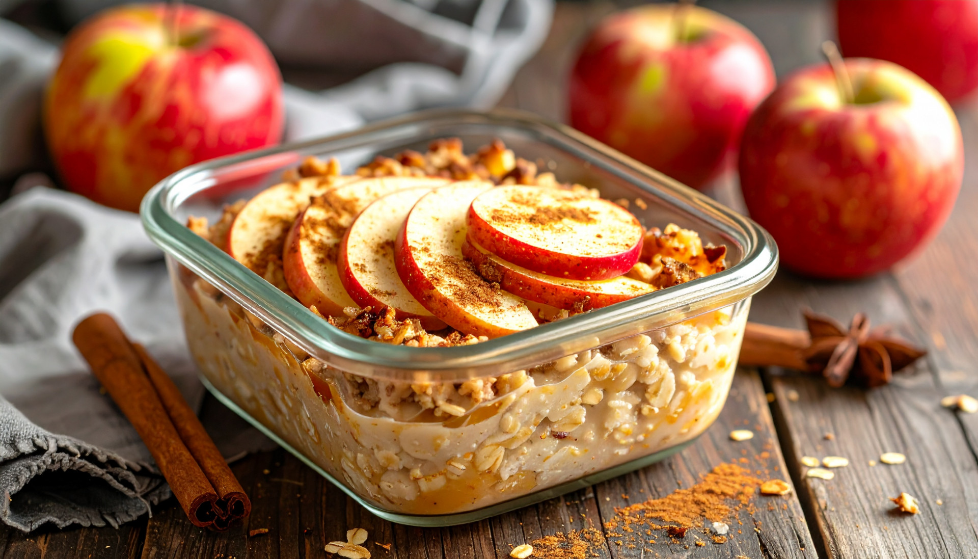 Apple Cinnamon Baked Oatmeal