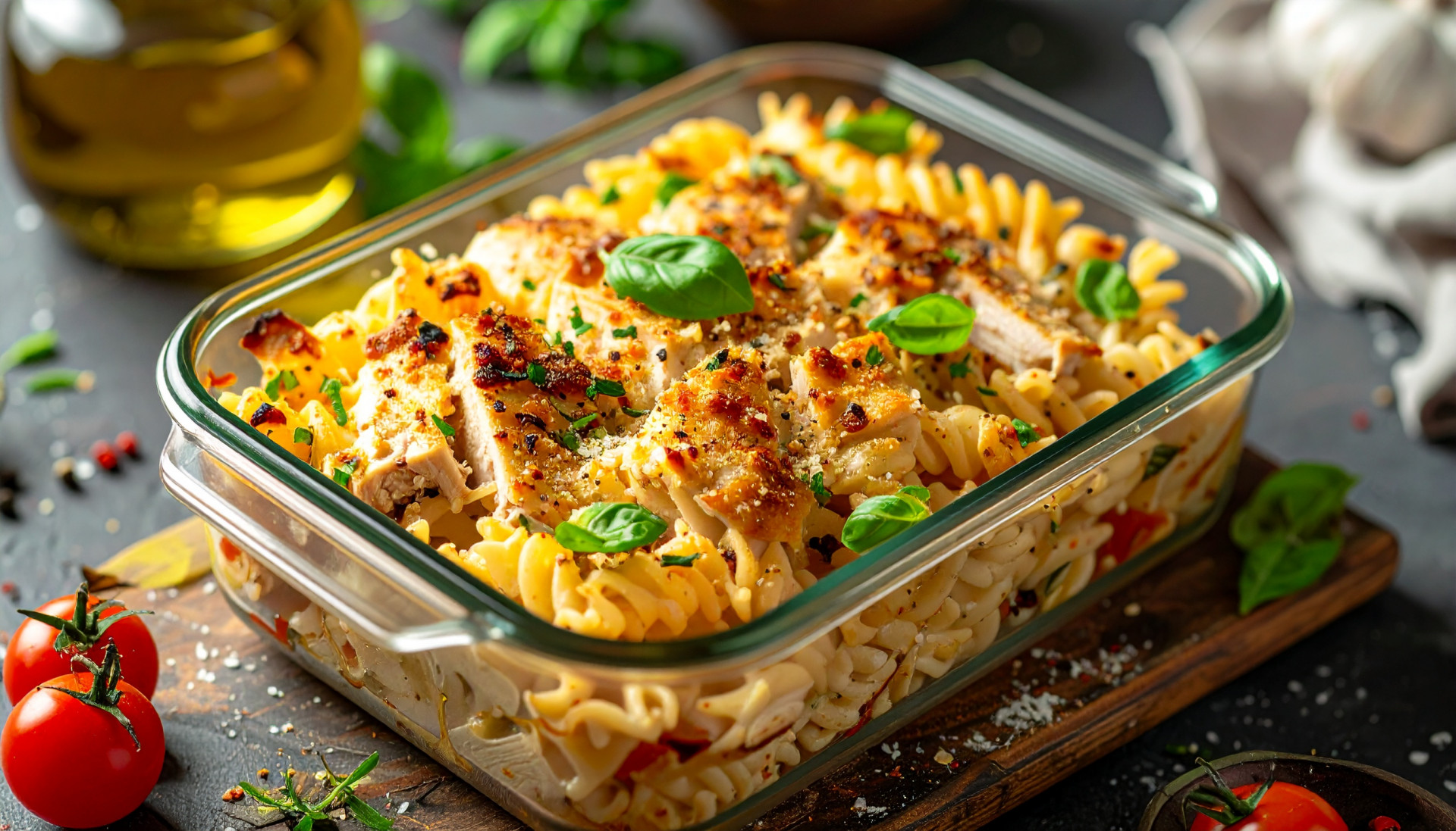 Italian Turkey Pasta Bake