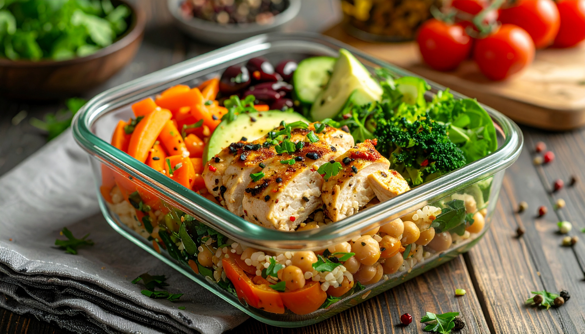 Mediterranean Chicken Bowls