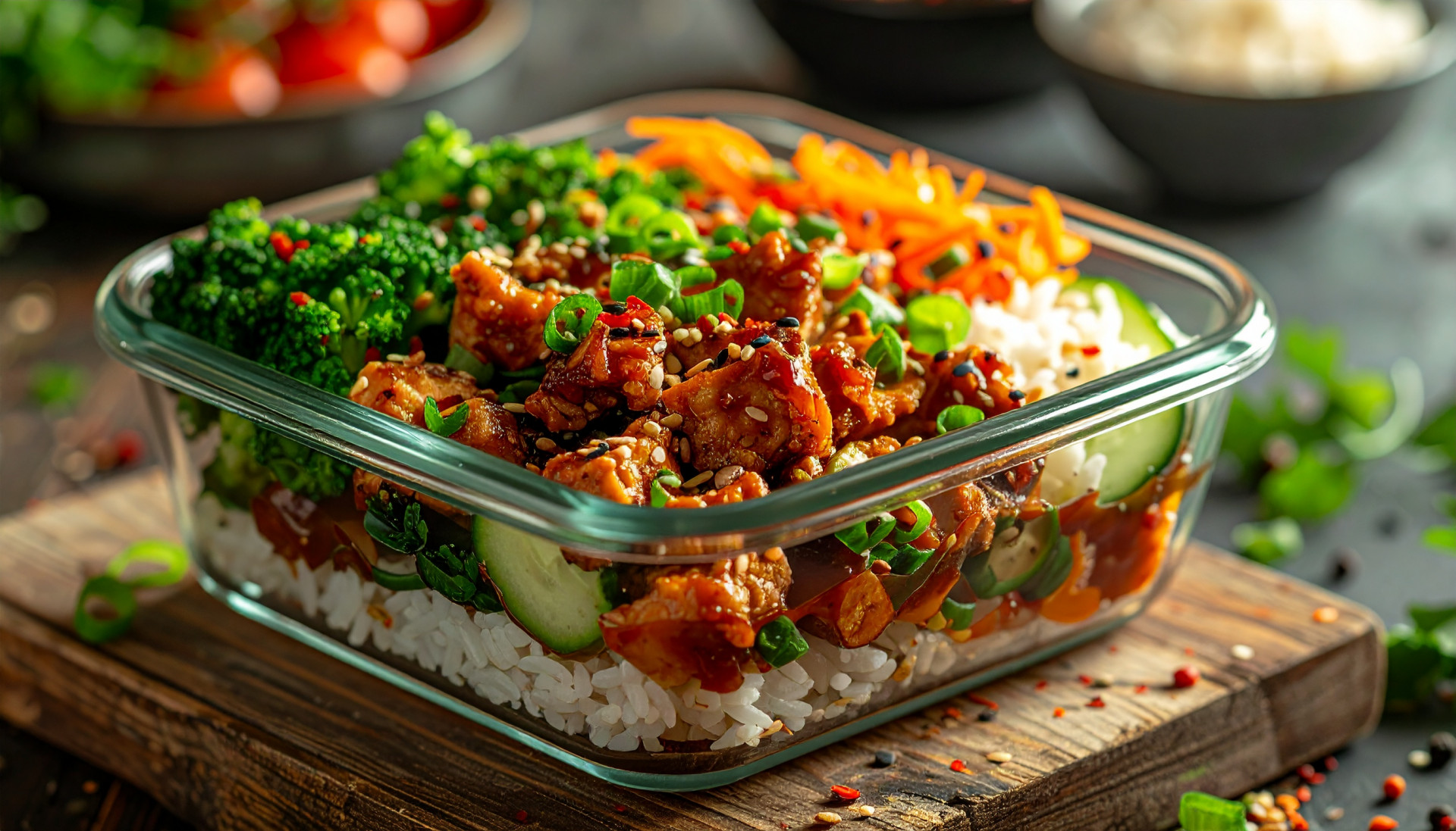 Teriyaki Ground Turkey Bowls