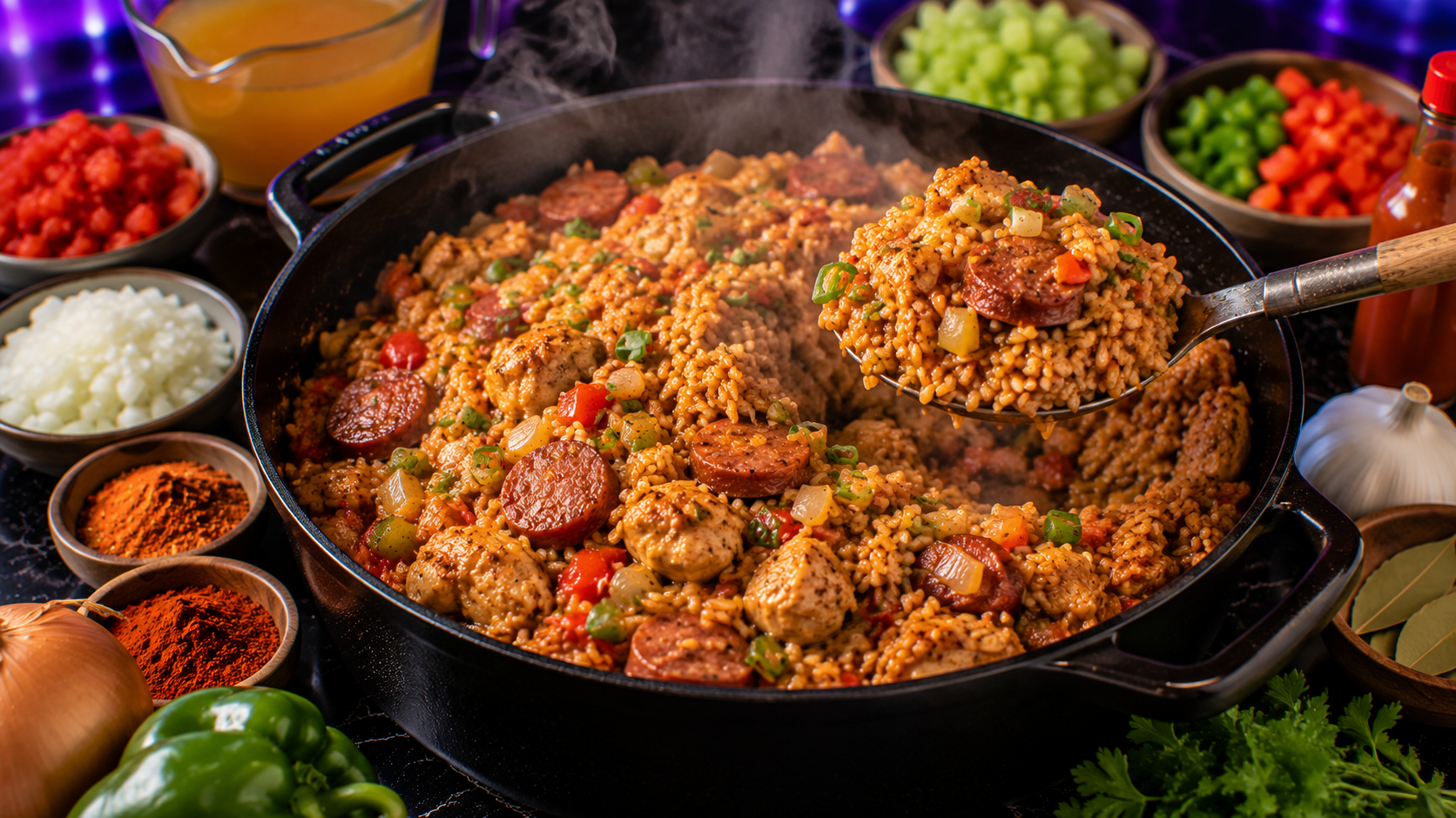 Creole Style Jambalaya