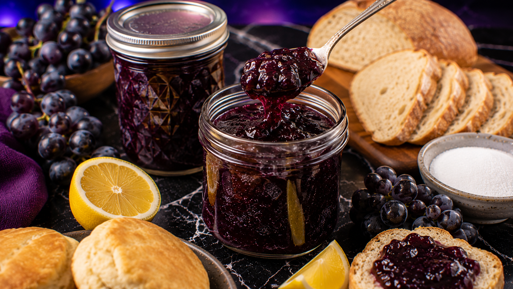 Homemade Grape Jam