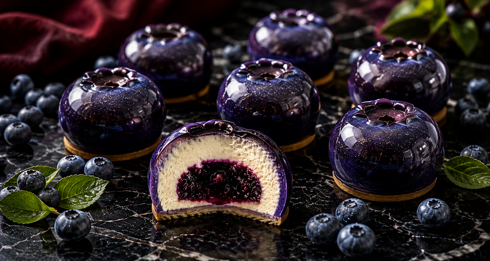 Blueberry Fruit Cakes