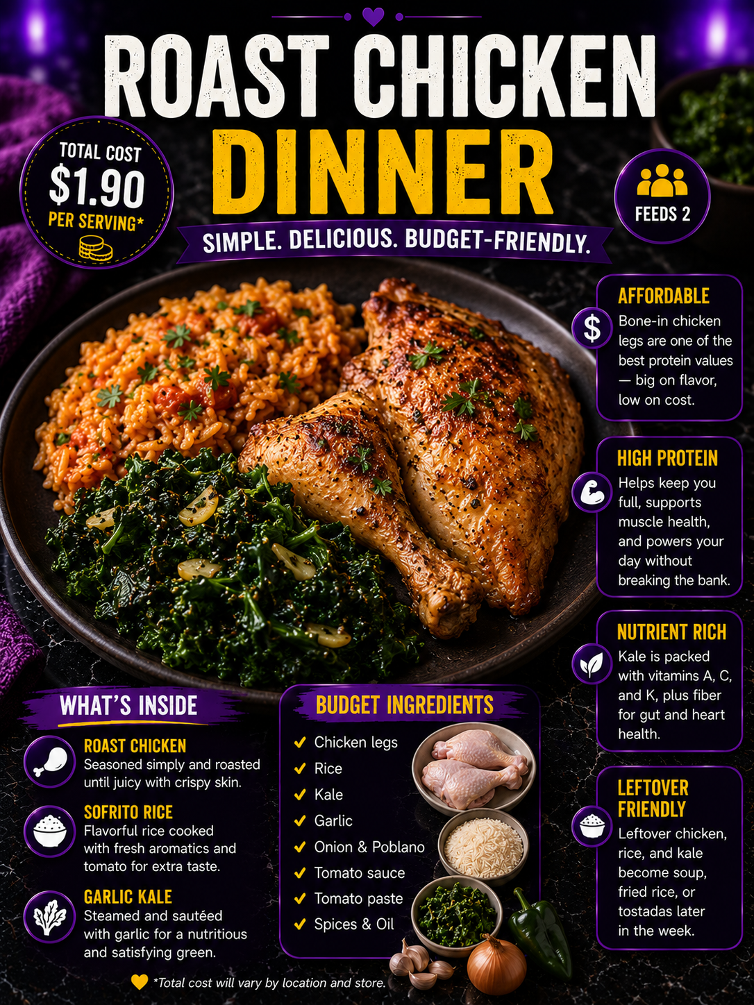 Roast Chicken Dinner