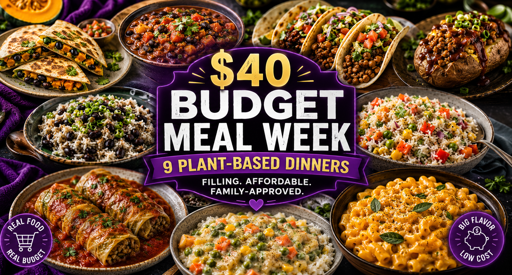 Feed a Family for a Week for Just $40