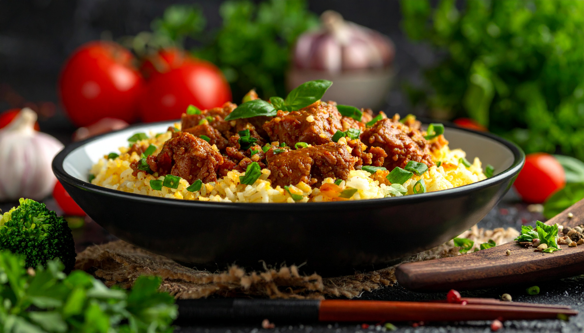 Honey Garlic Turkey Rice Bowls