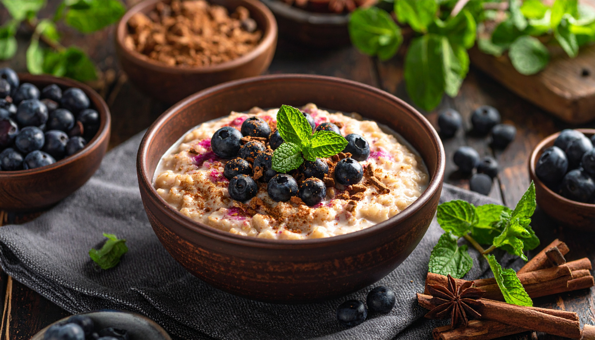 Blueberry Cinnamon Oatmeal