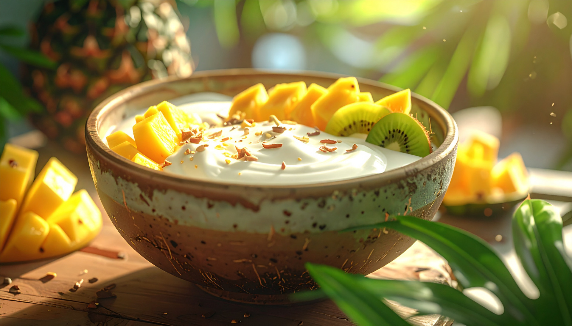 Tropical Greek Yogurt Bowl