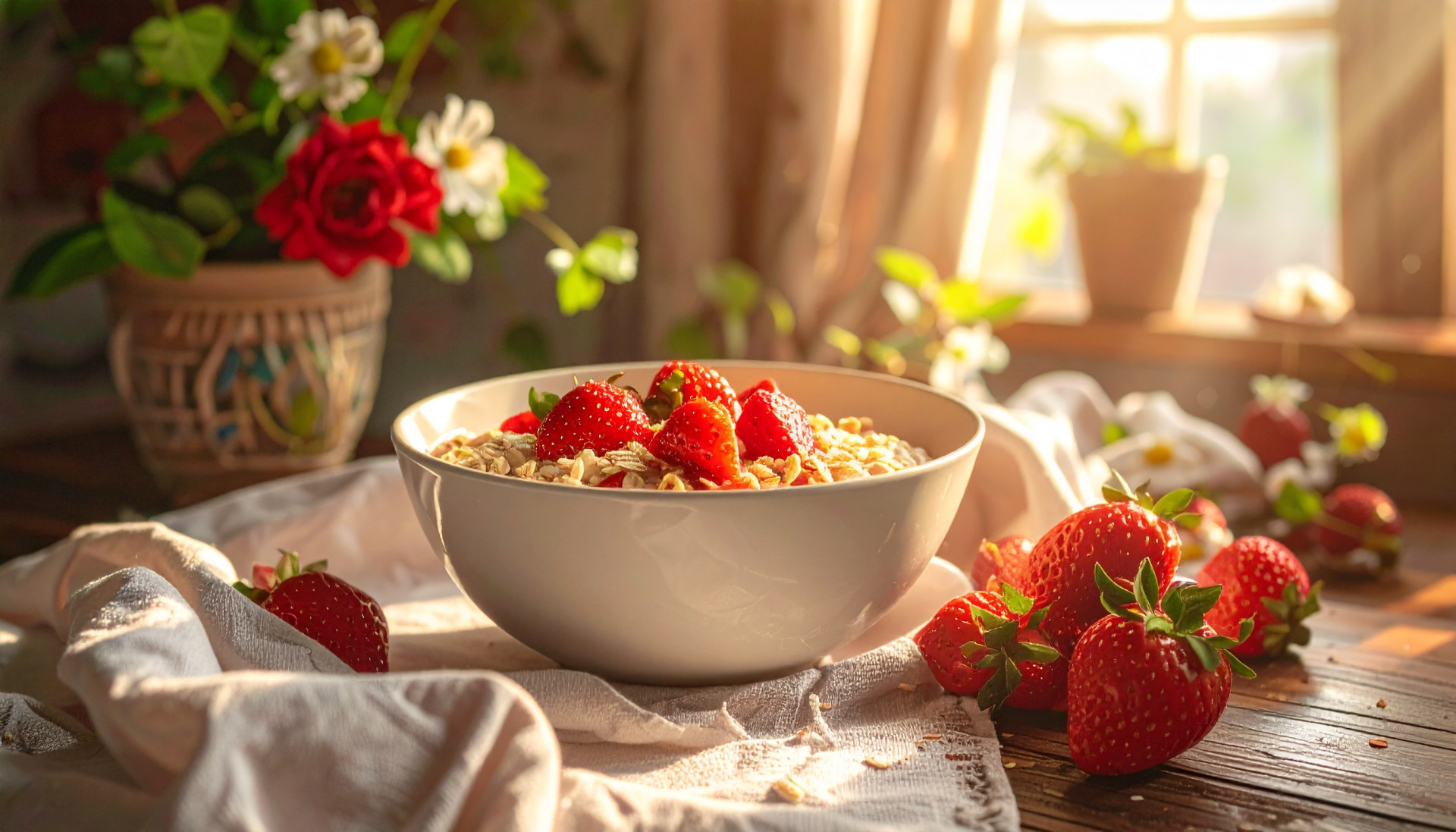 Strawberry Overnight Oats