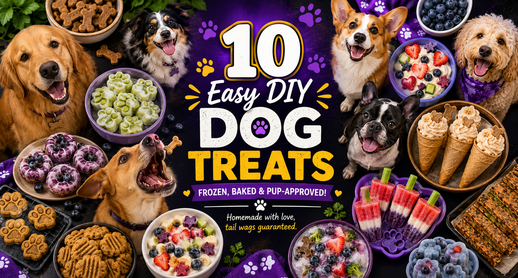 10 Easy DIY Dog Treats