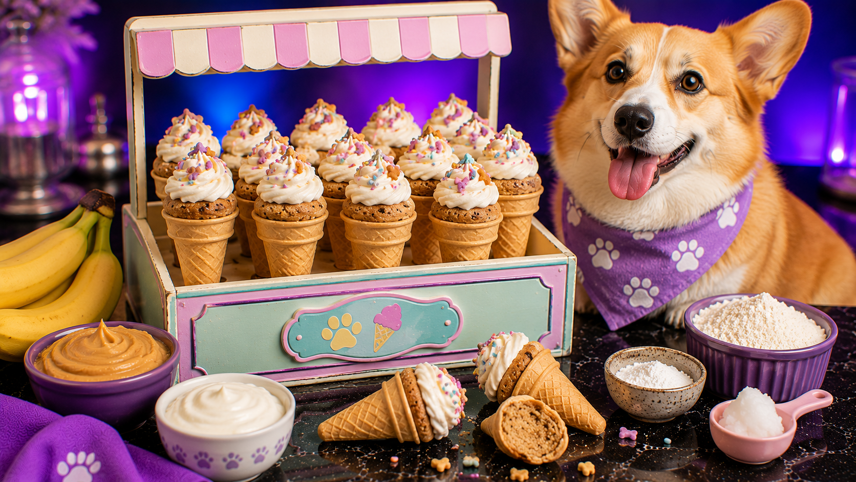 Ice Cream Cone for Dogs