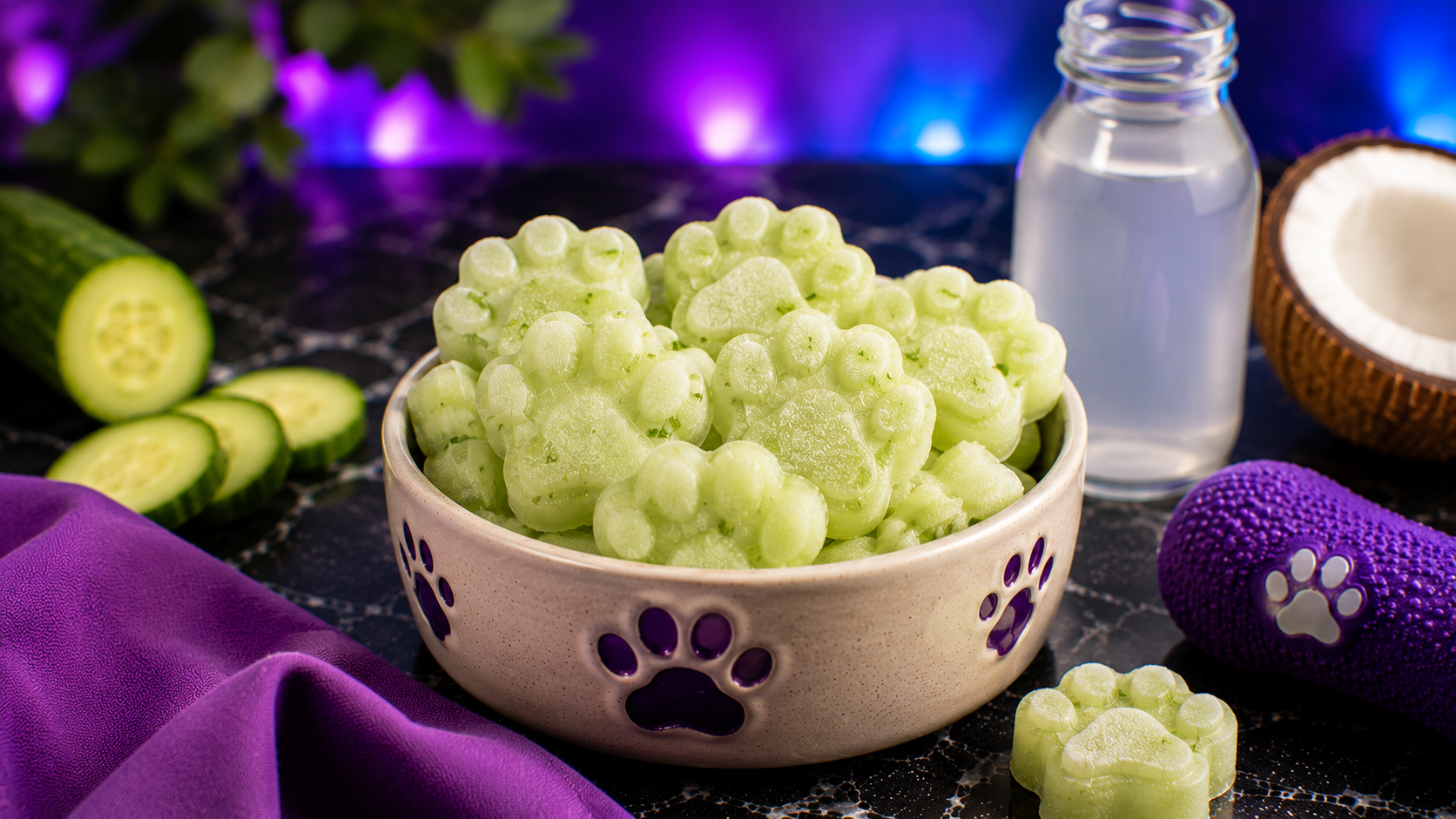 Healthy & Hydrating Cucumber Dog Treats