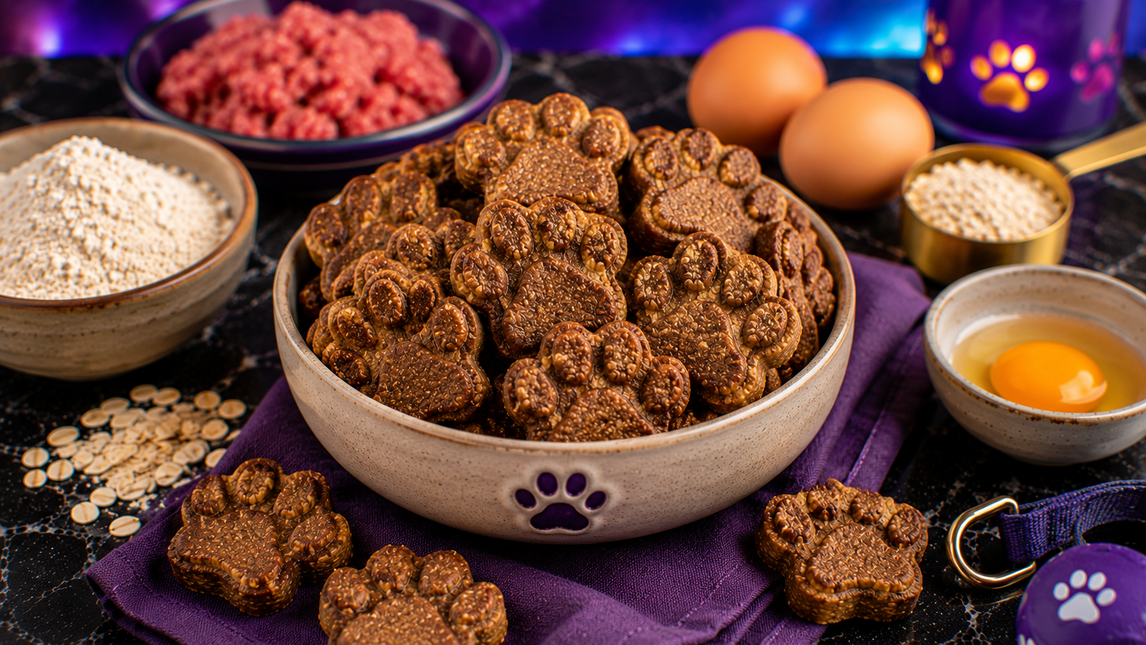 3-Ingredient Beef Dog Treats