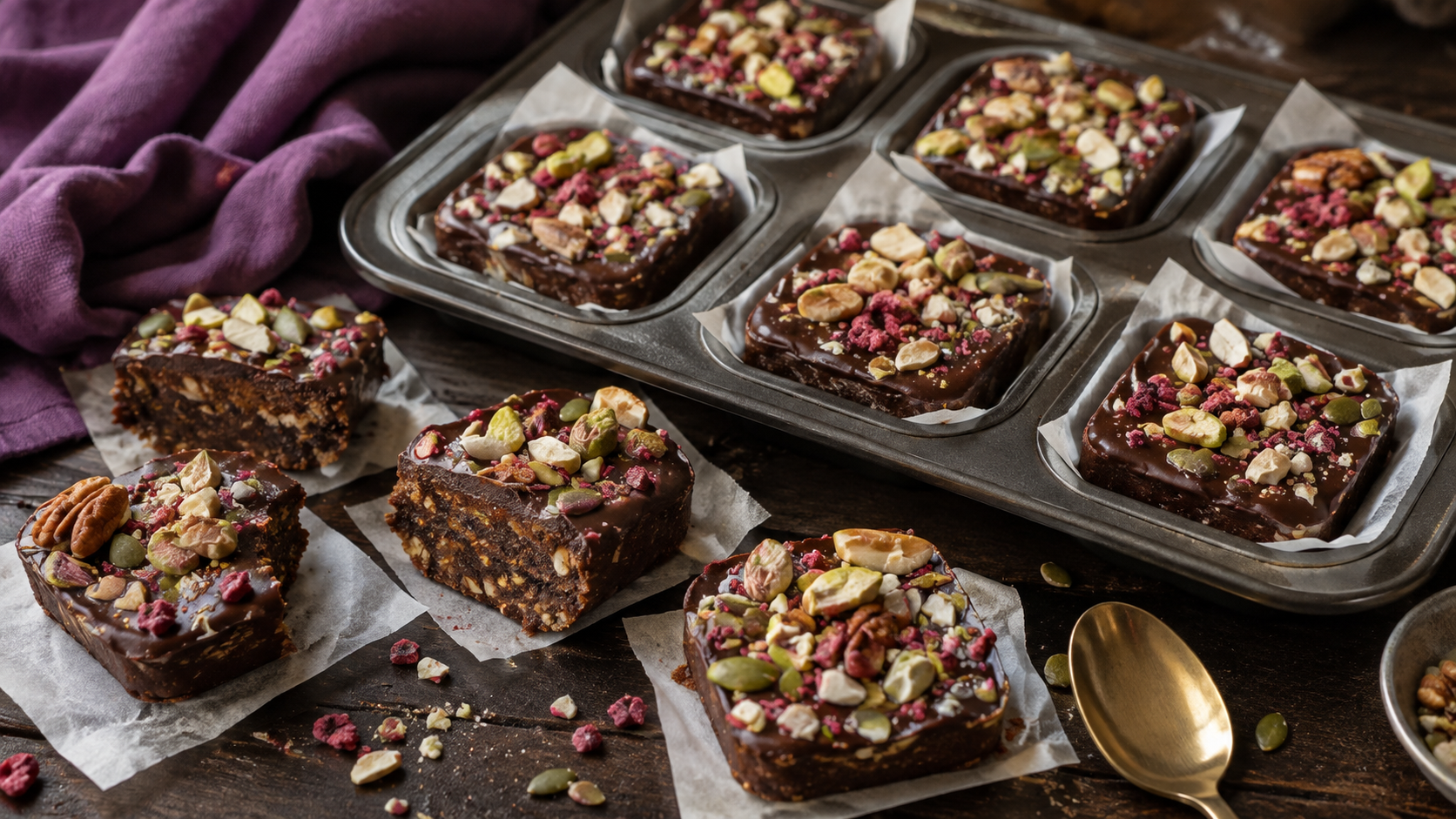 Superfoods Collection: No Bake Superfood Brownies