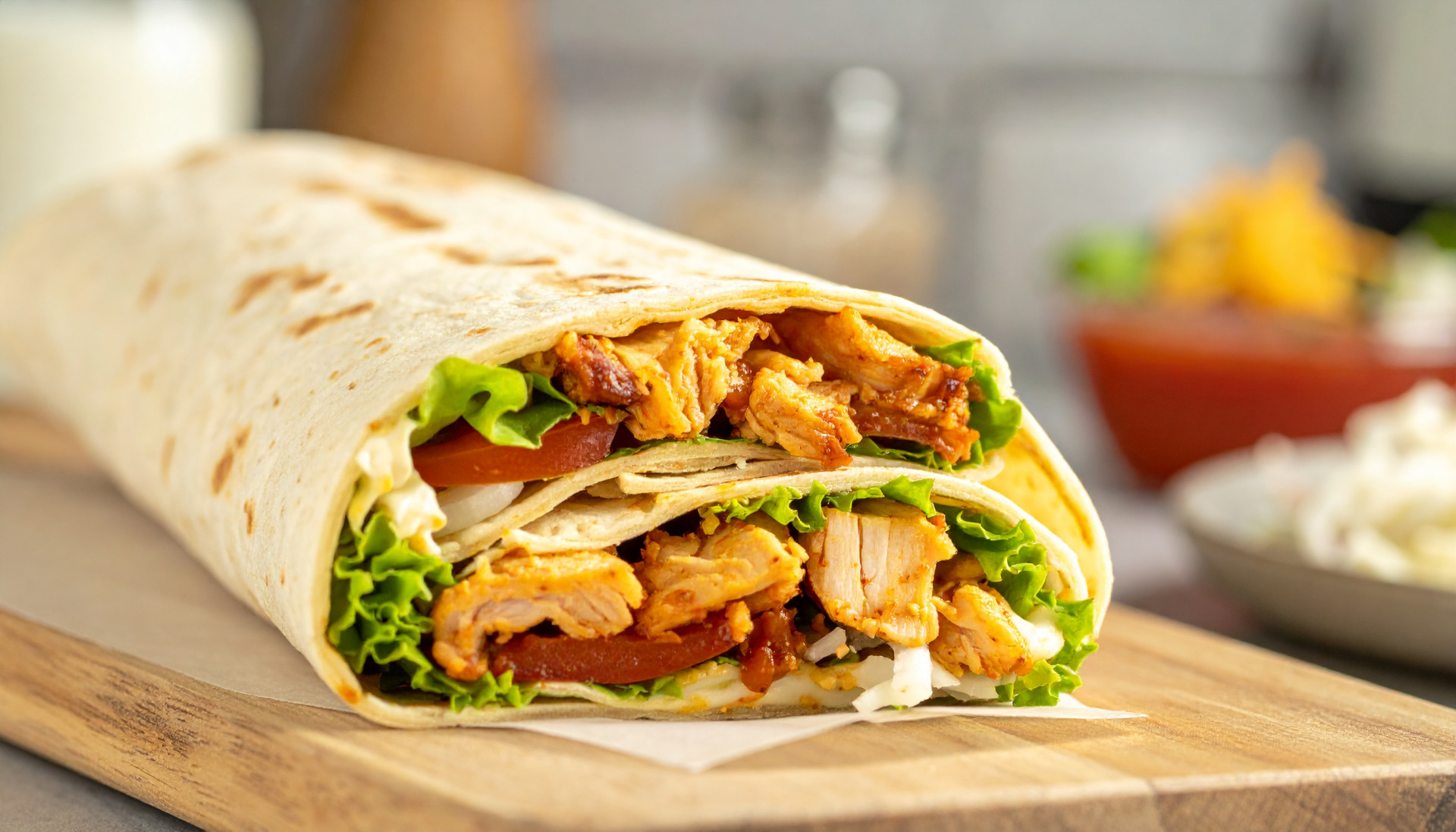 BBQ Chicken Ranch Crunch Wrap