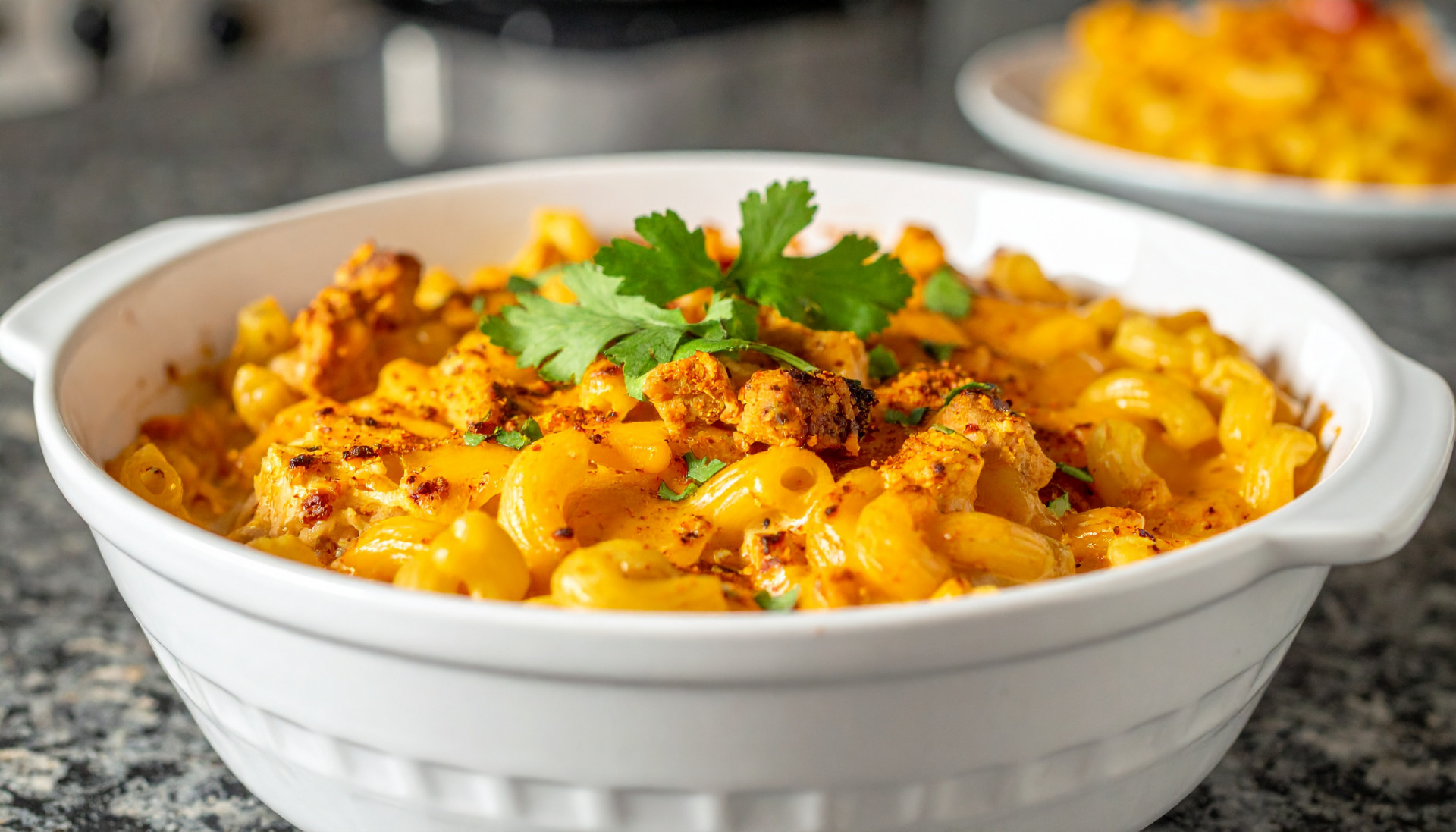 One-Pot Chicken Taco Mac & Cheese