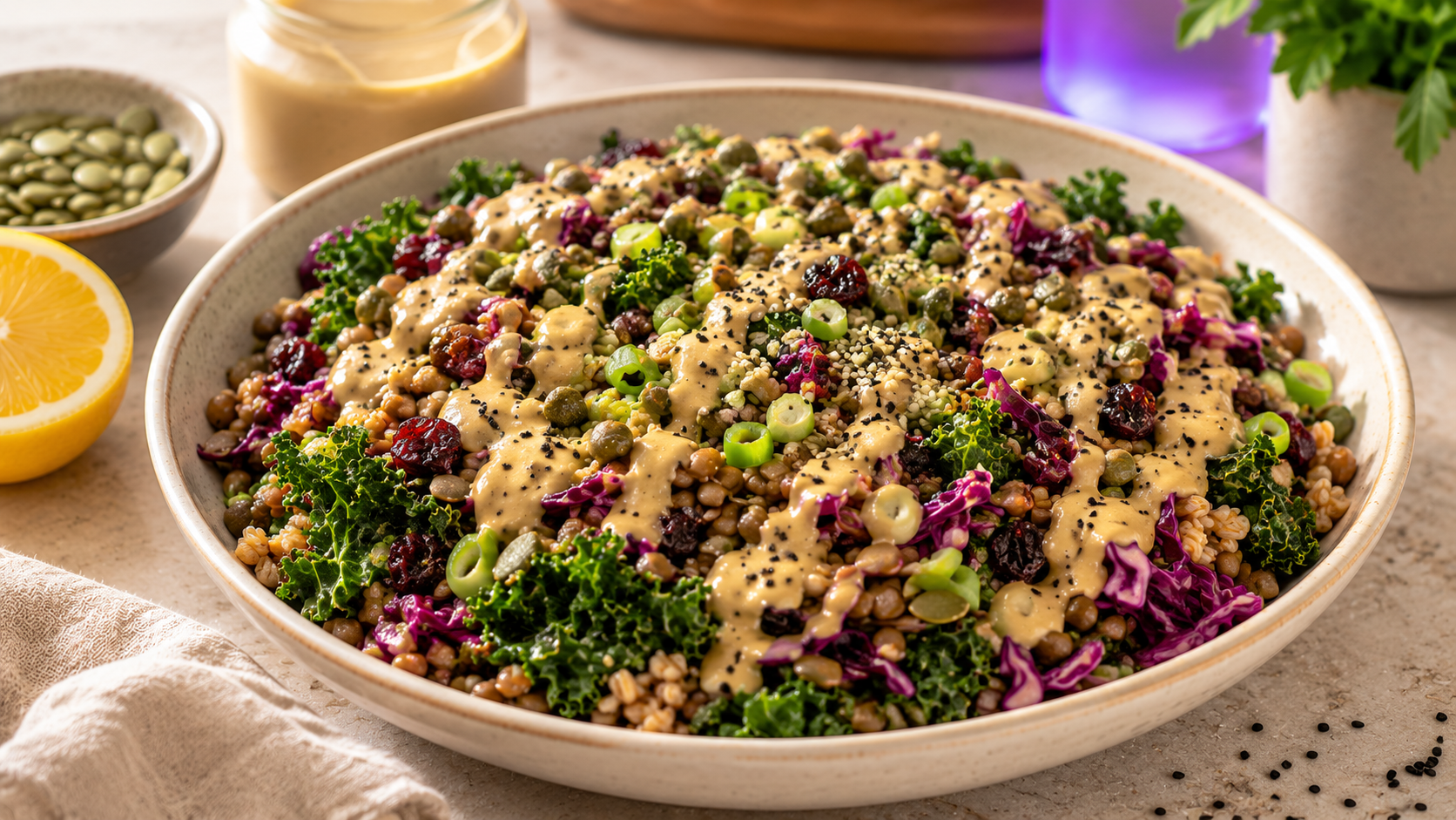 Superfoods Collection: Longevity High-Protein Salad