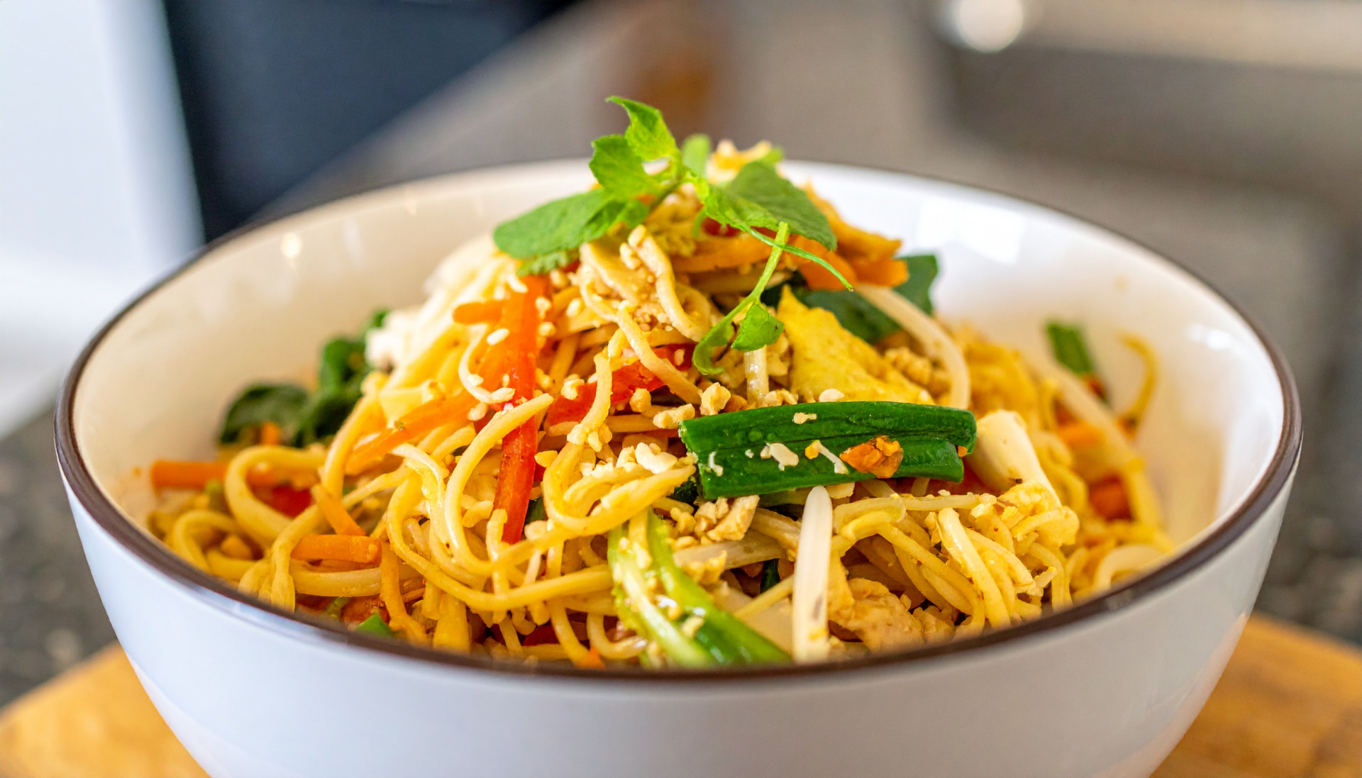 Crunchy Peanut Noodle Salad