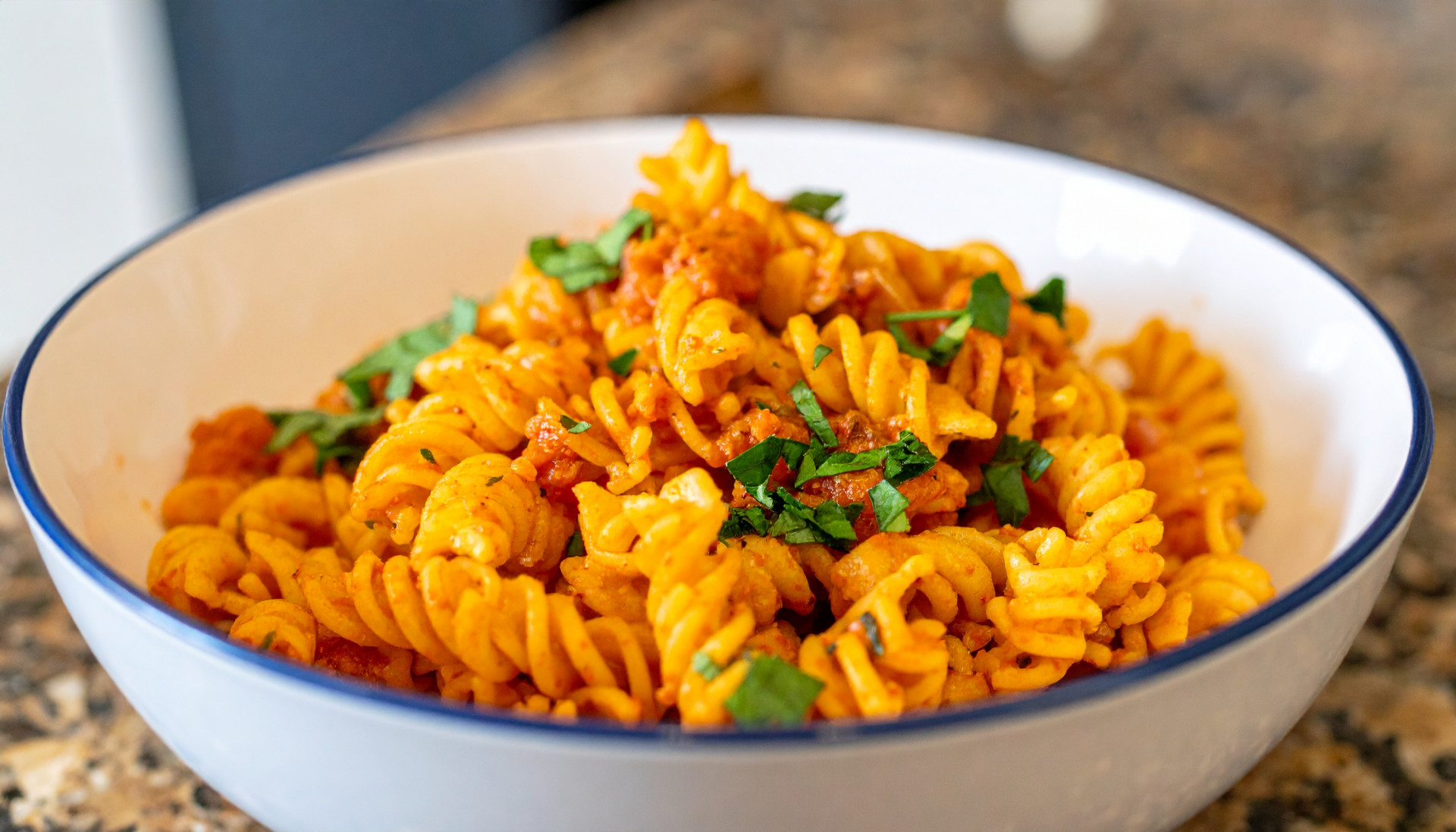 Smoky Tomato Chickpea Pasta