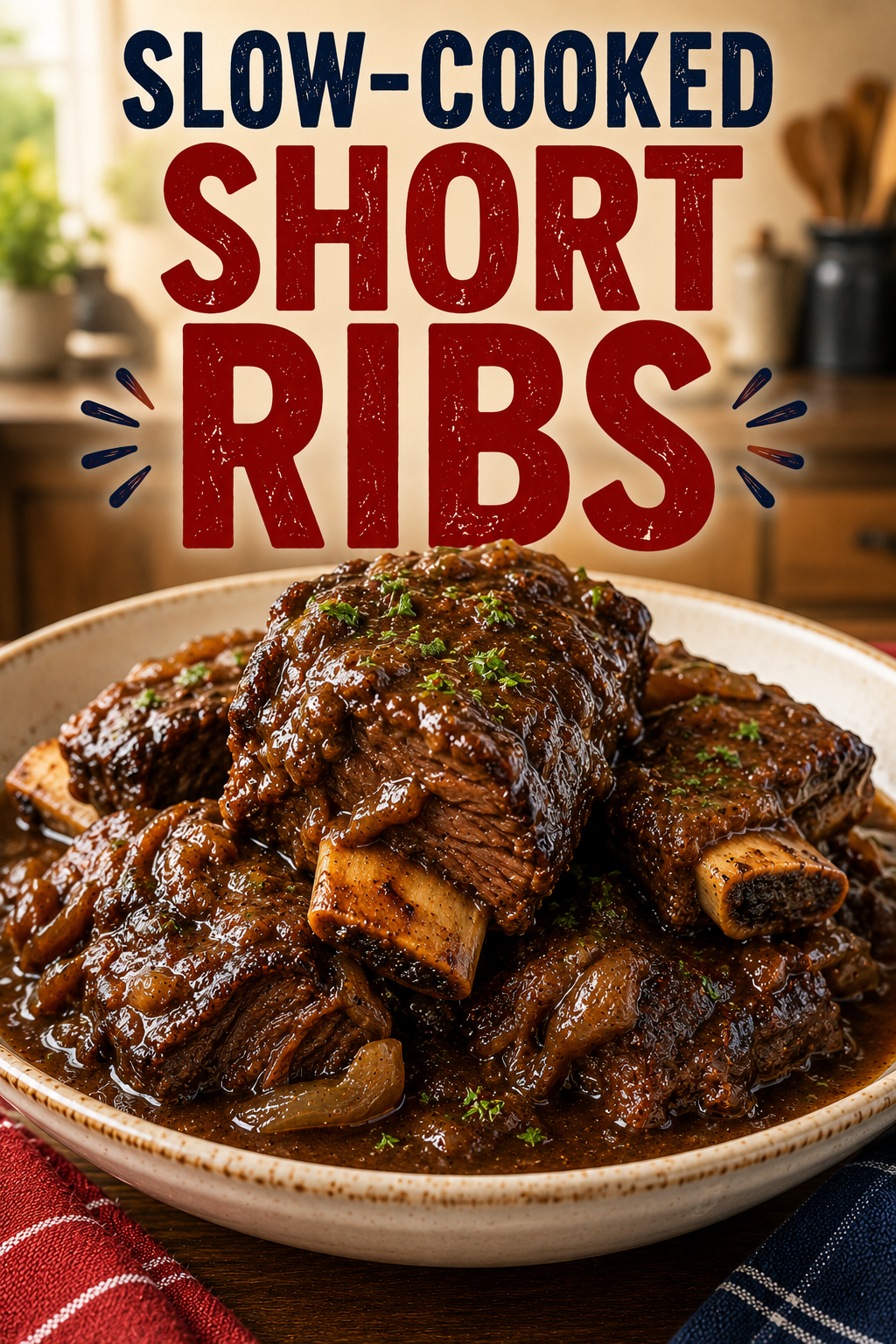 Slow-Cooked Short Ribs