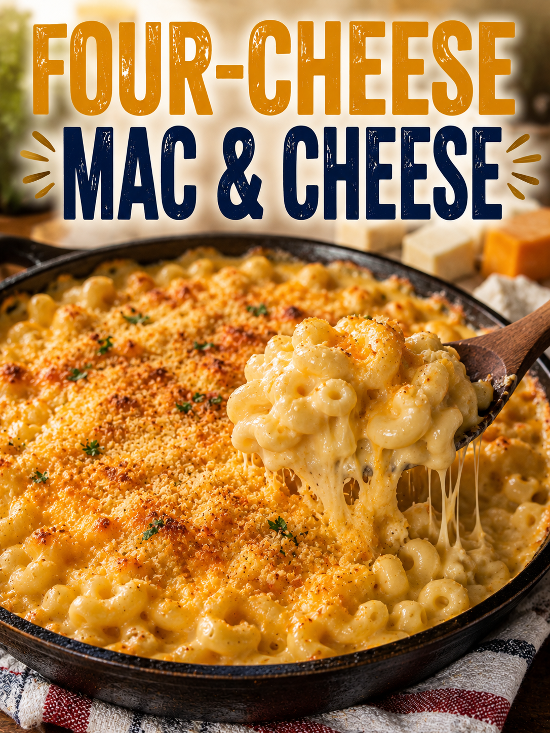 Four-Cheese Mac and Cheese