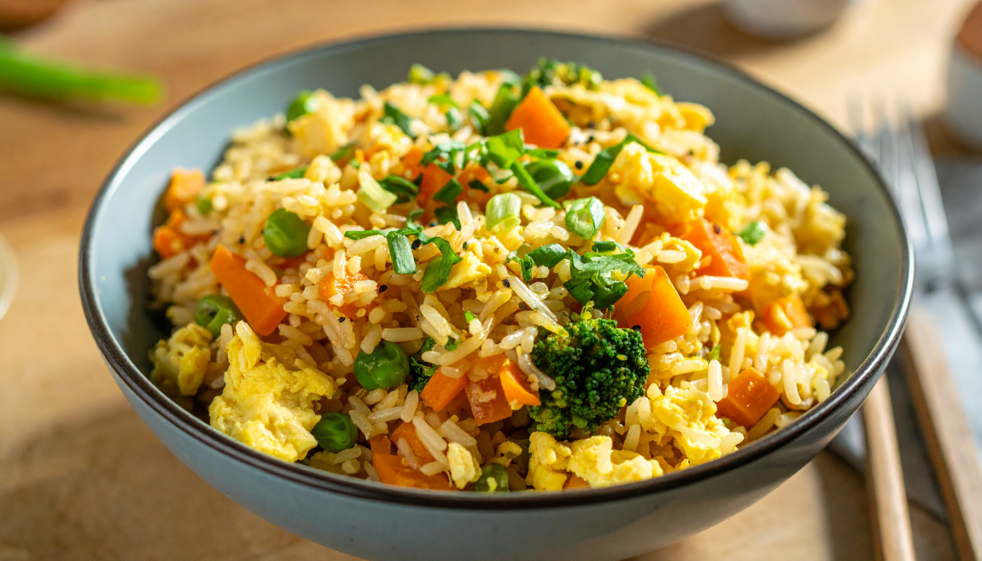 Vegetable and Egg Fried Rice
