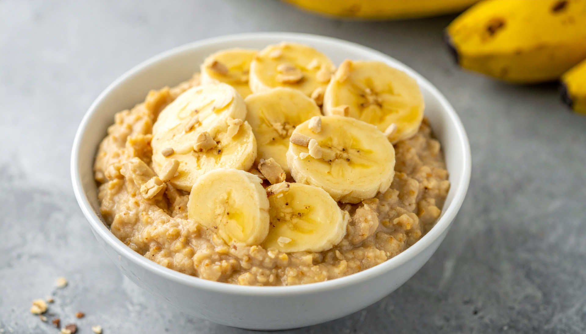 Banana-Peanut Butter Oatmeal