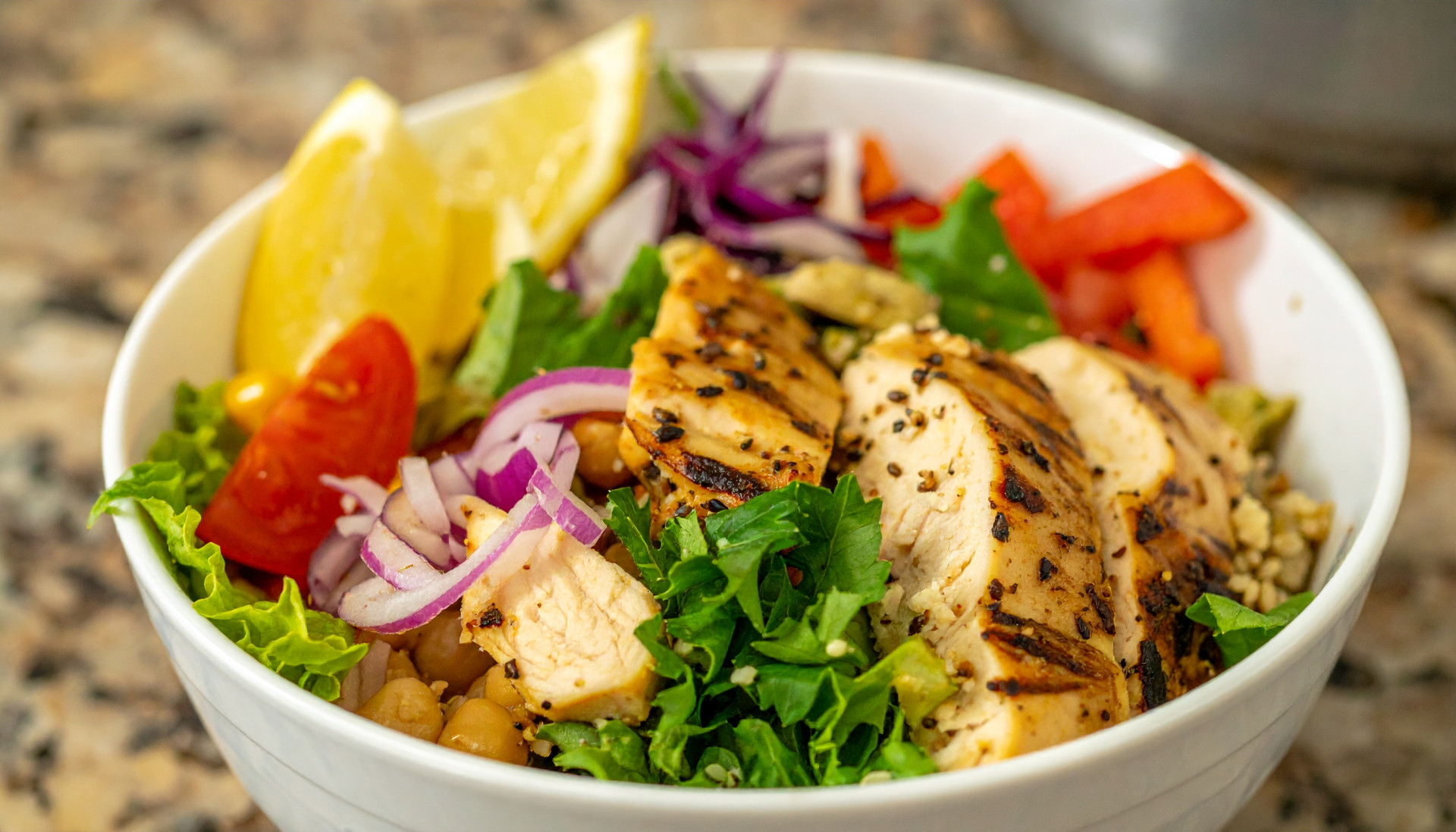 Mediterranean Chicken Power Bowl