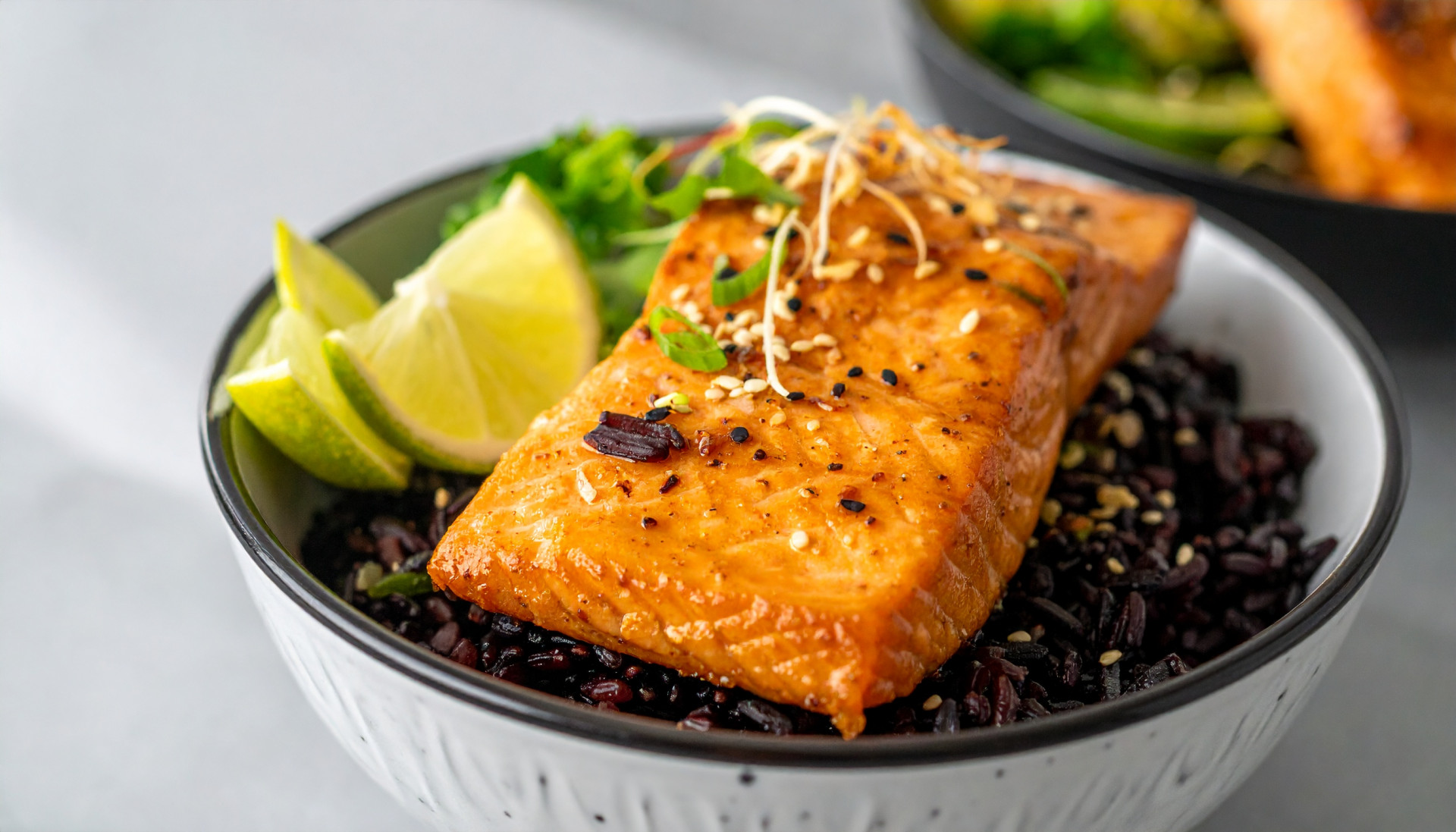 Miso Ginger Salmon Bowl
