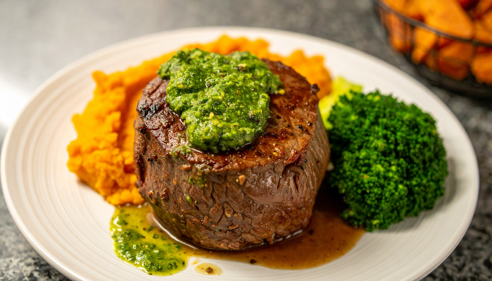 Filet Mignon with Chimichurri
