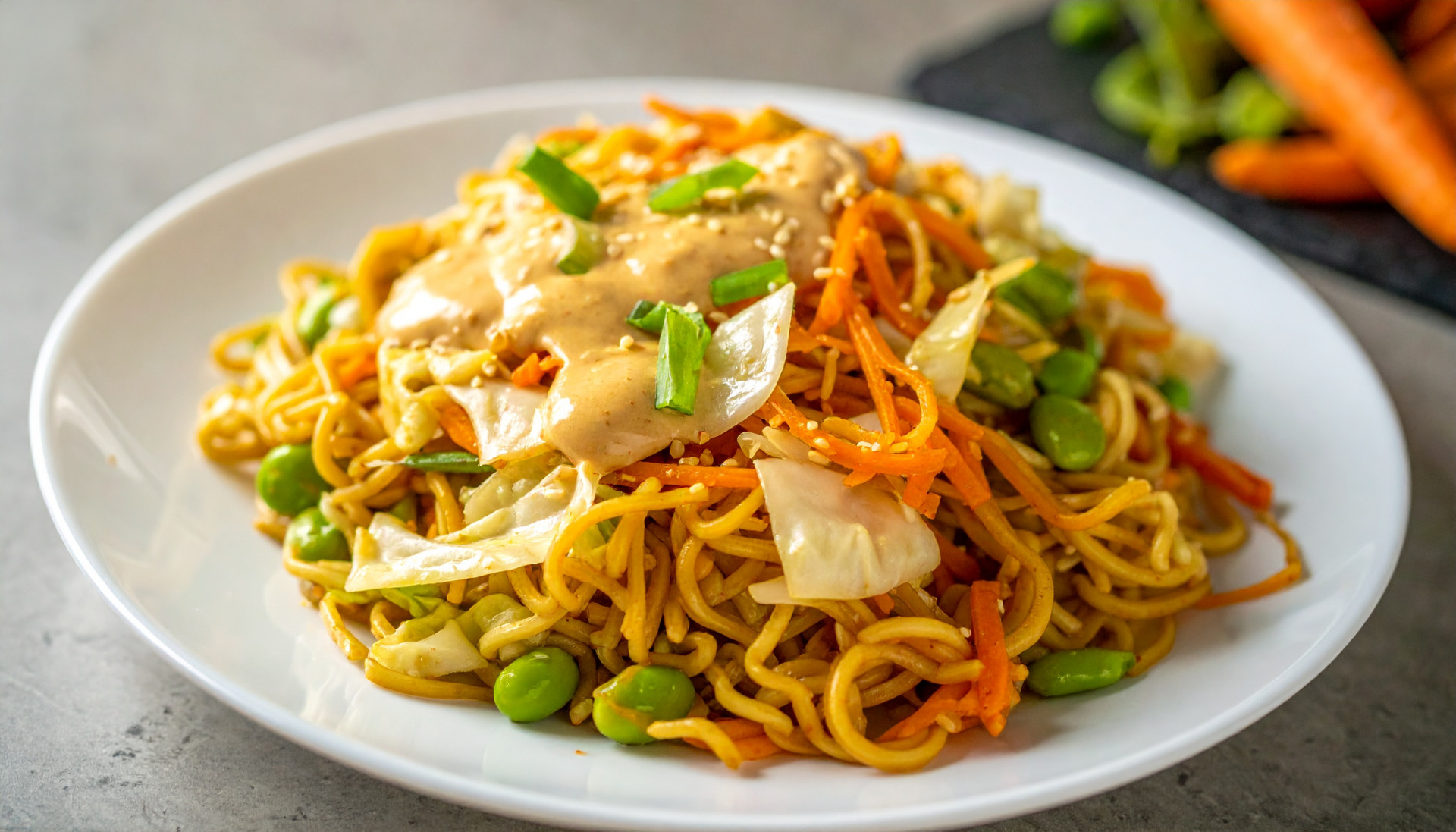 Vegetable Egg Roll Noodles
