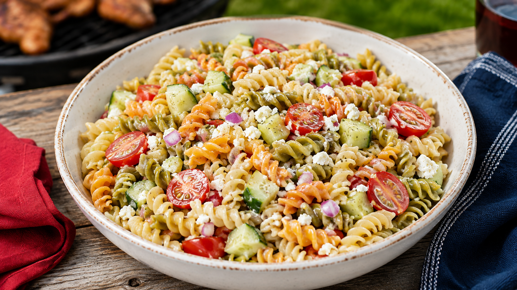 The ONLY Pasta Salad Recipe
