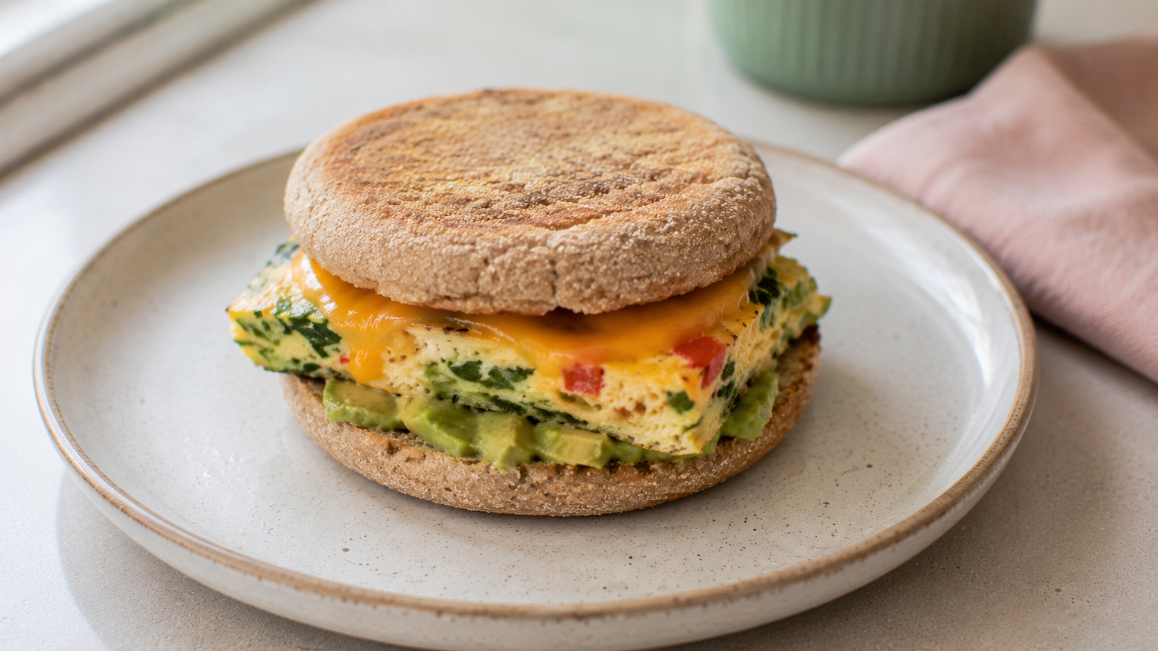 Egg and Cheese English Muffin