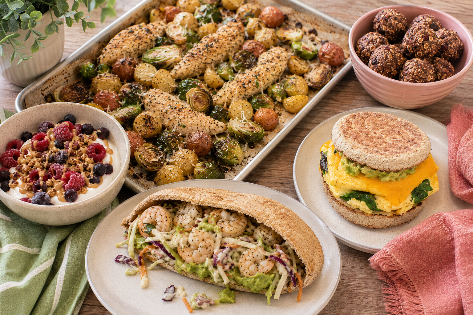 7-Day Easy Postpartum Sheet Pan Meals