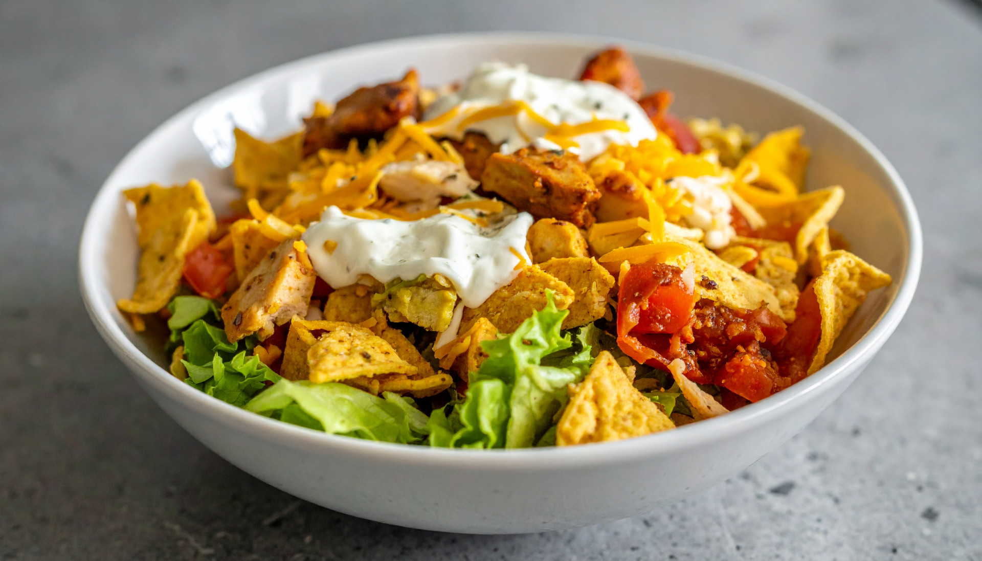 Chicken Shawarma Crunch Bowls