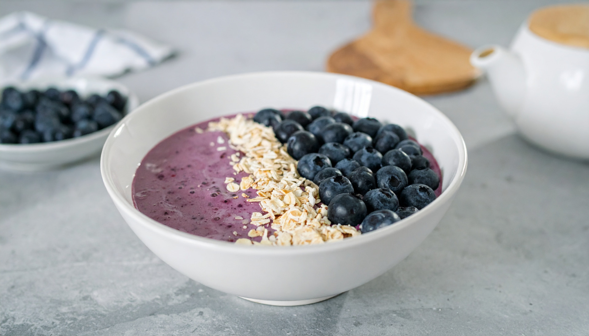 Blueberry Cheesecake Overnight Oats