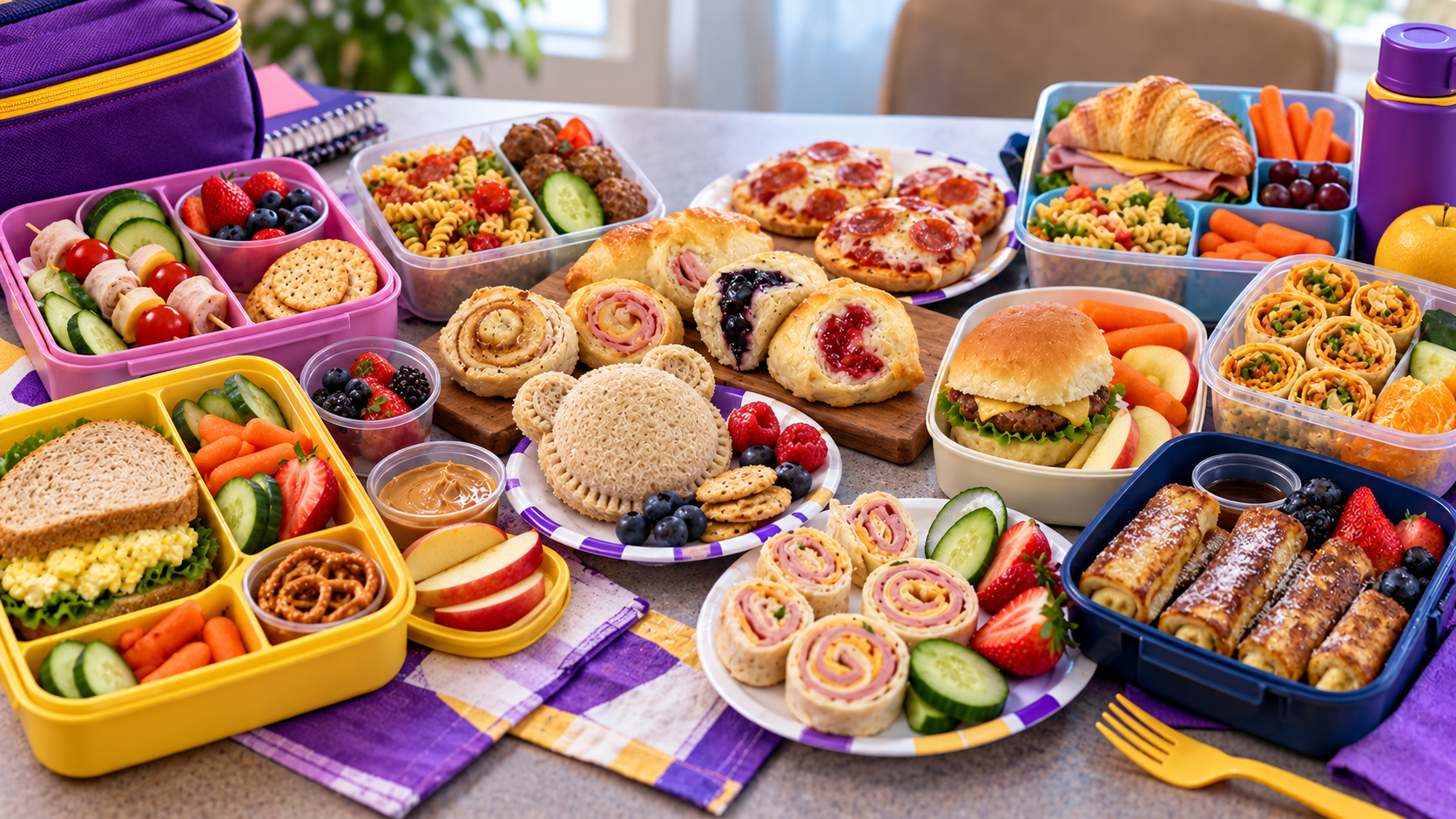 The Ultimate Back to School Packed Lunch Guide