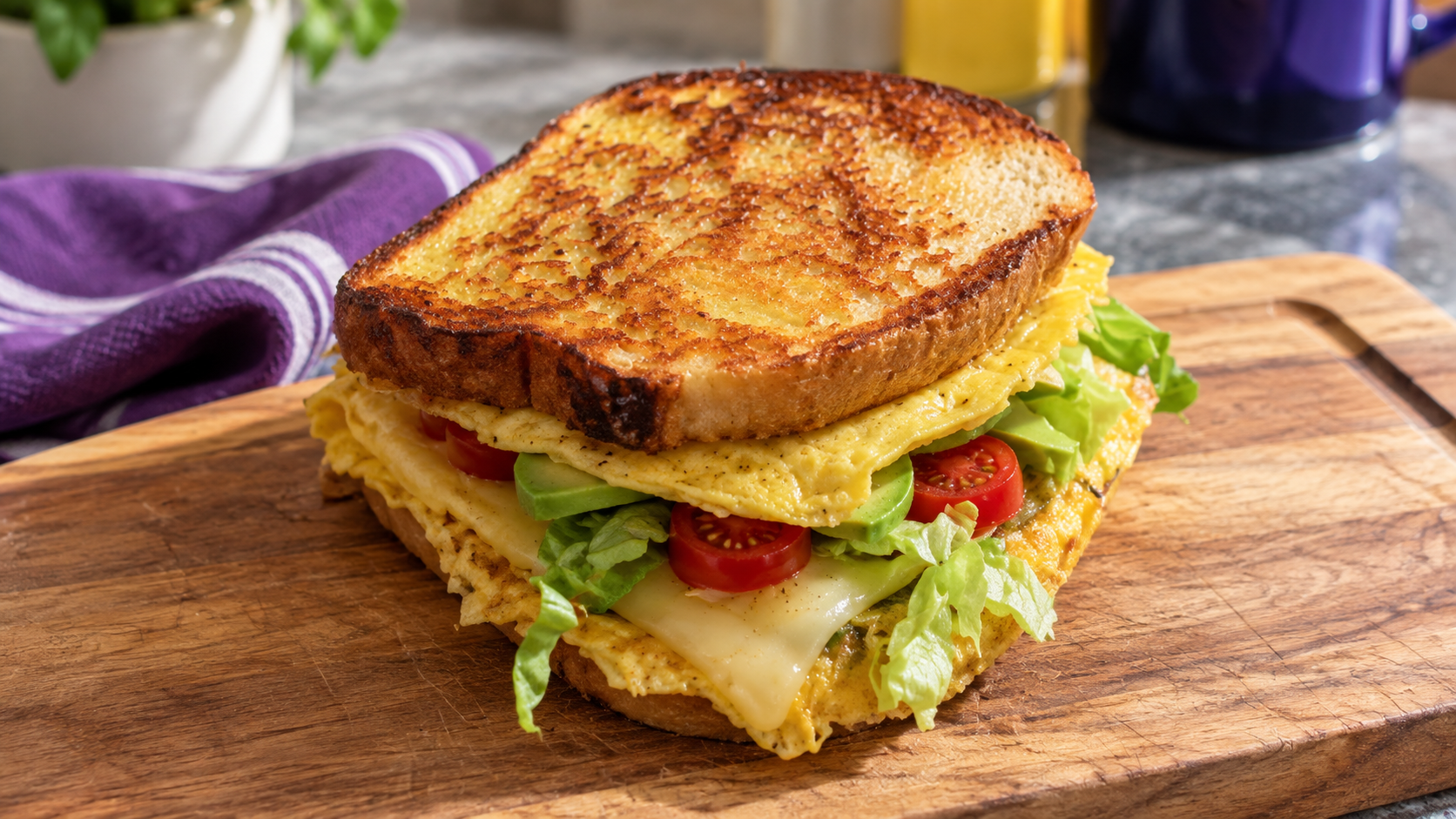 Viral 5-Minute Breakfast Sandwich