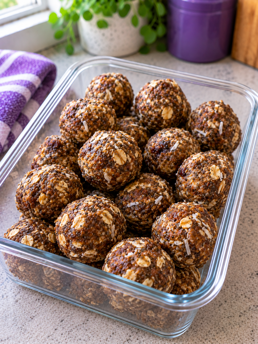 Date and Oat Energy Balls