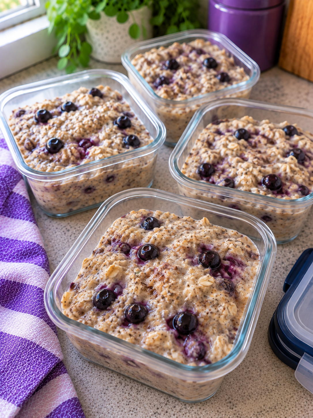 Nutrient-Boosted Freezer Oatmeal