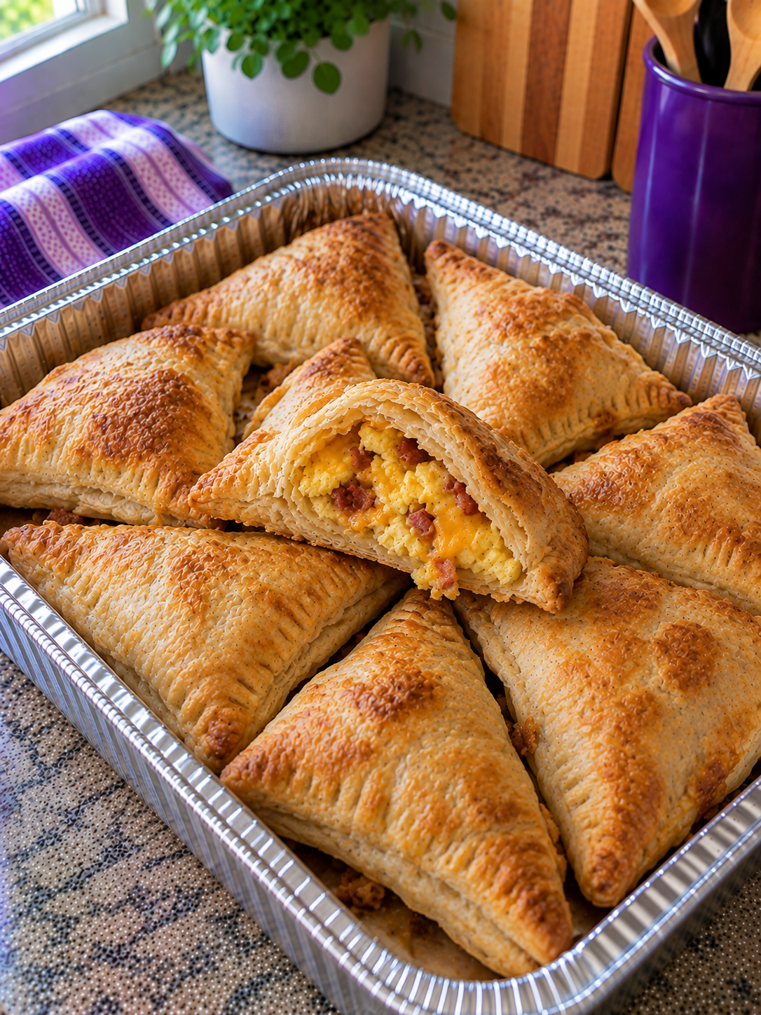 Bacon Egg and Cheese Pockets