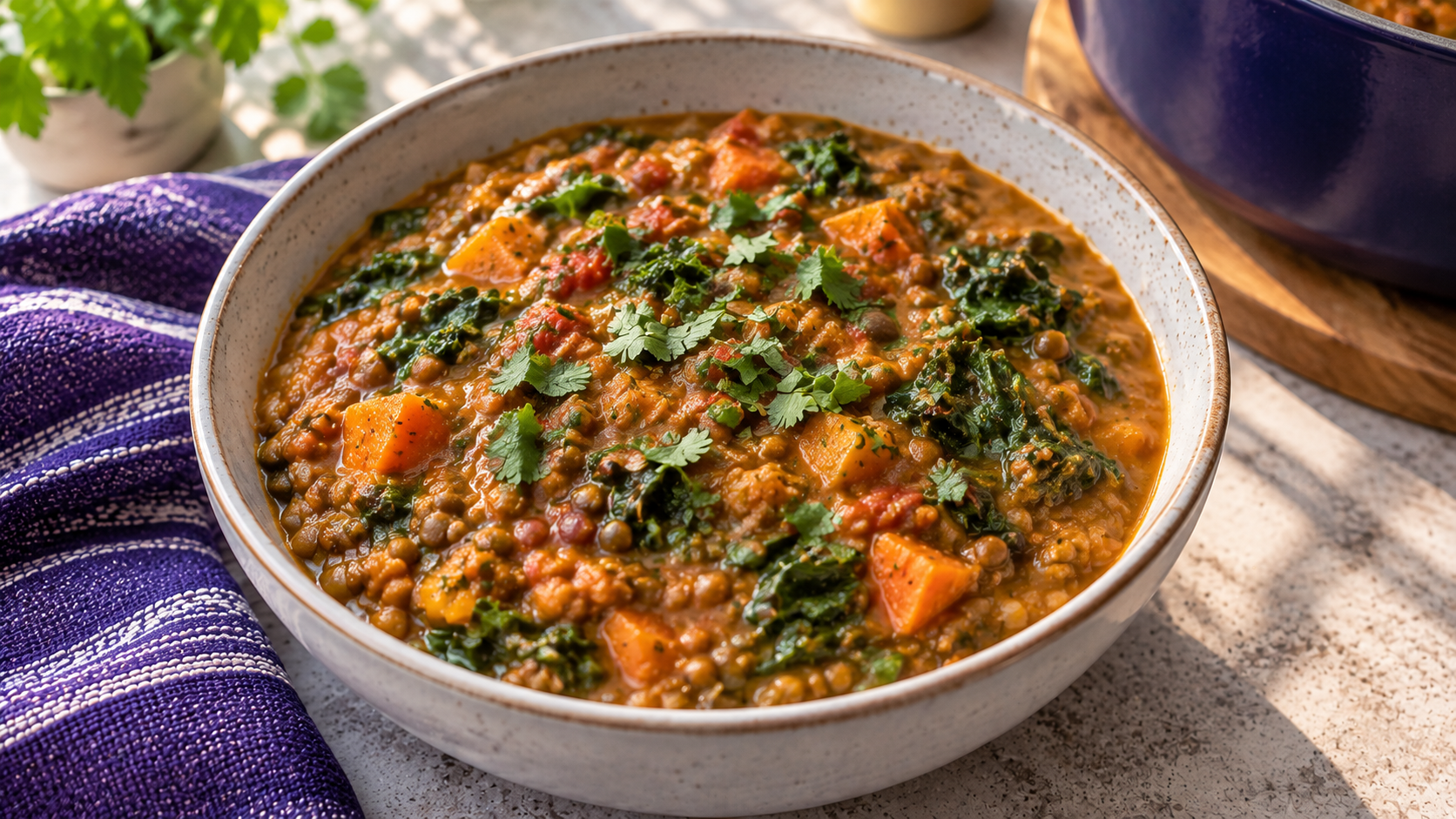 Iron-Boosting Easy Dal
