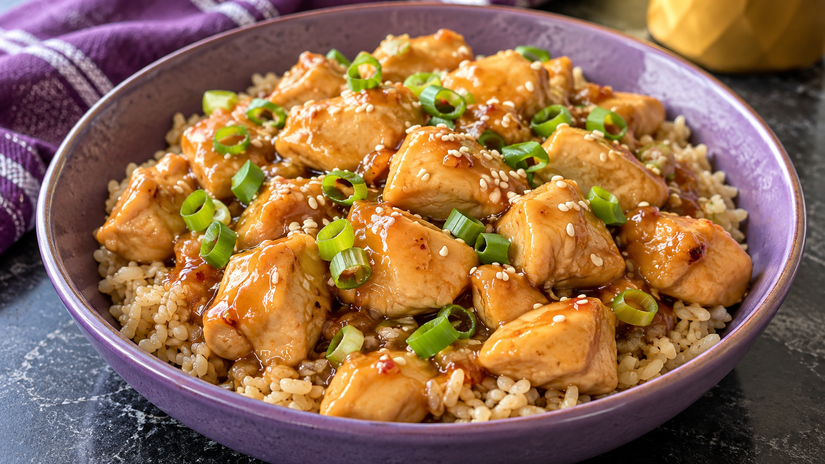 Healthy General Tso Chicken